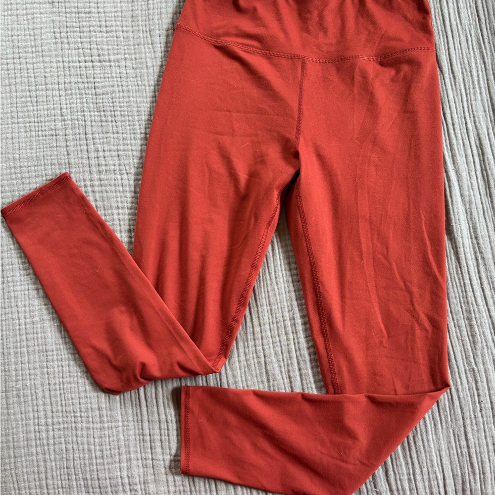Maurices Brown Leggings Seamless Stretchy Bottoms